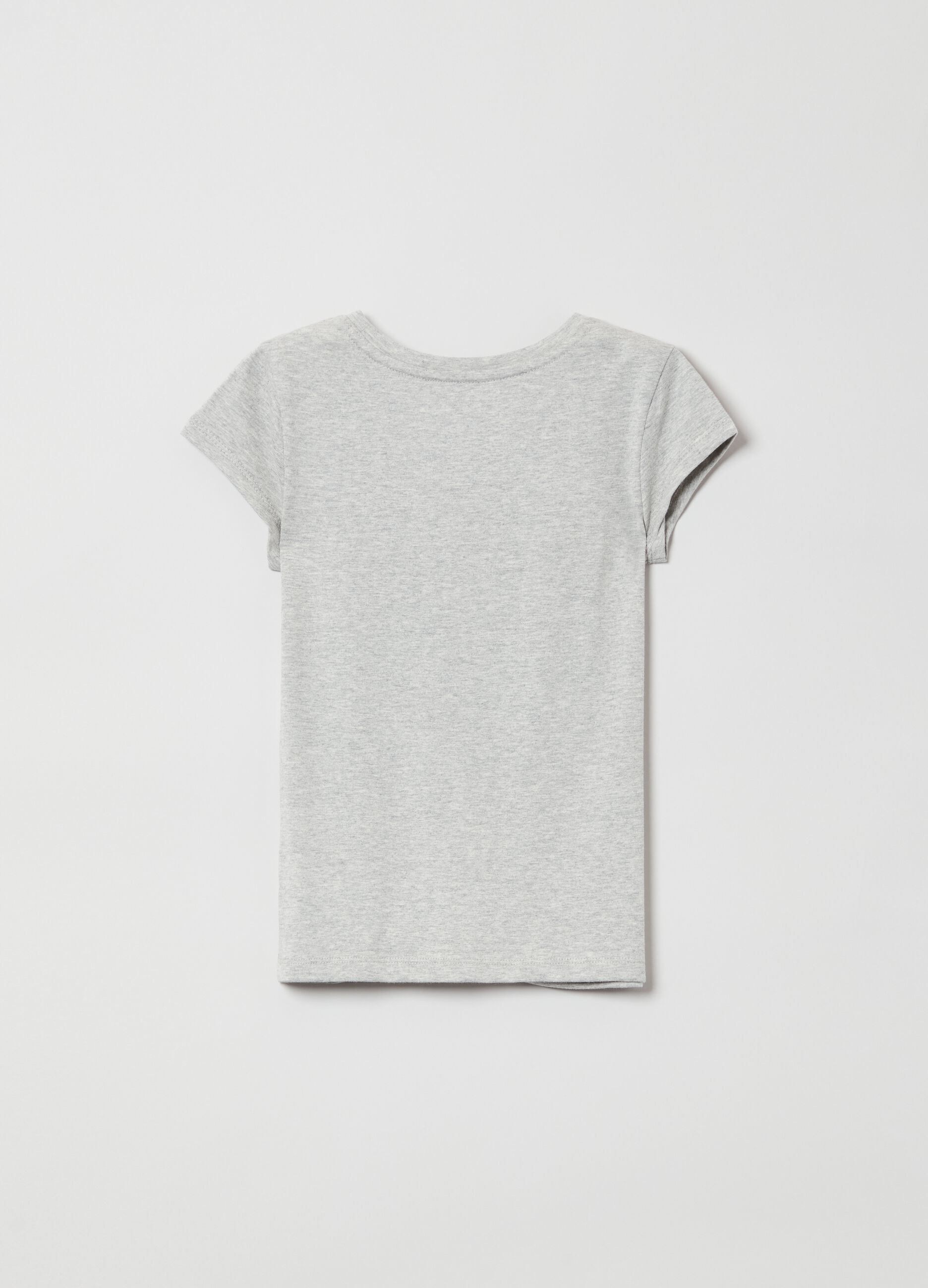 Cotton T-shirt with logo print_1
