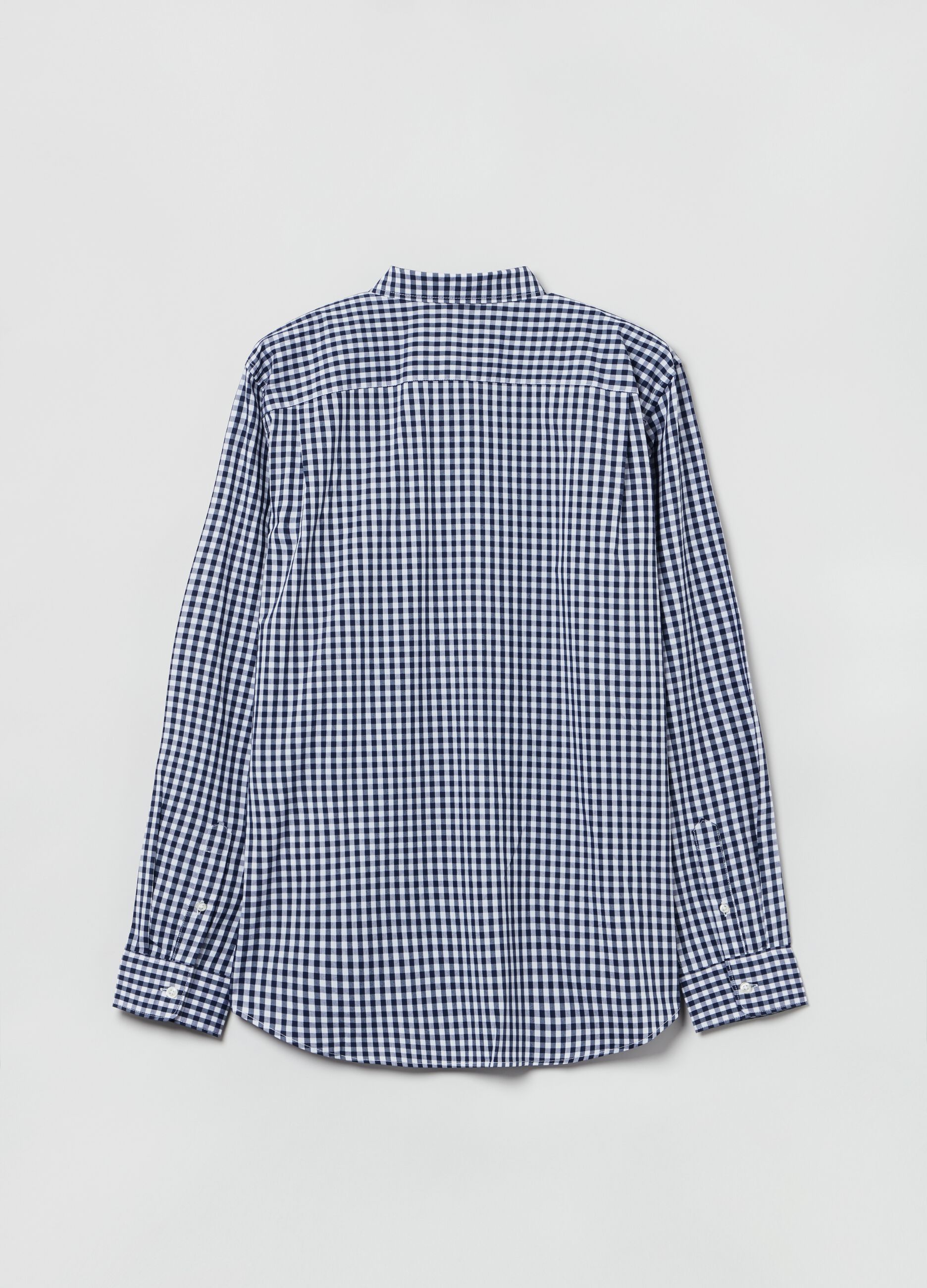 Camicia in tessuto Coolmax® fantasia vichy_2