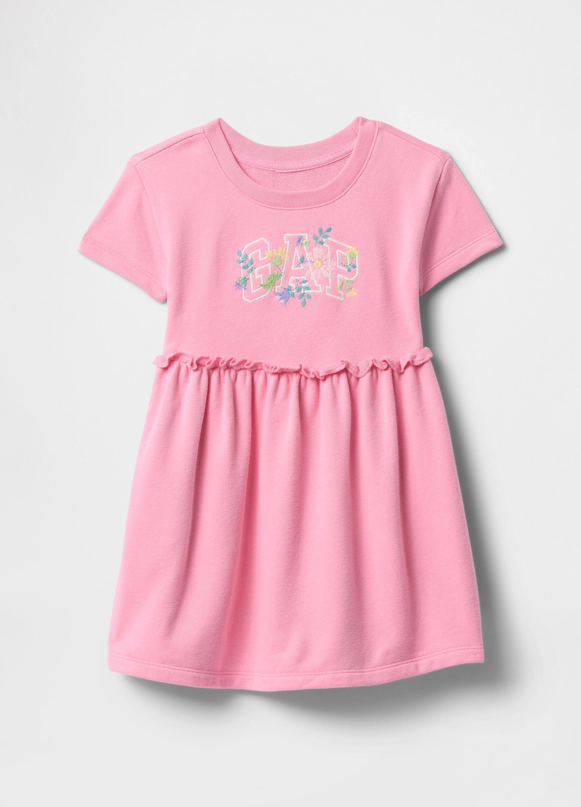 Vestito rosa in puro cotone GAP Kids