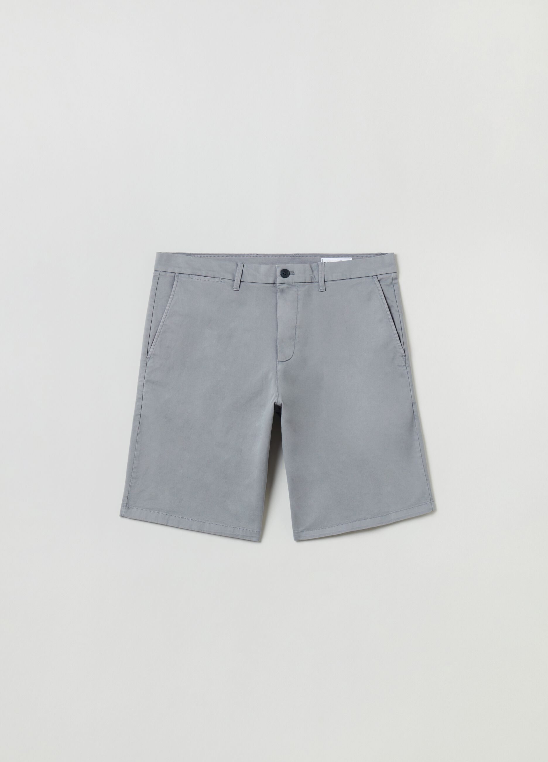 Bermuda in cotone stretch_1