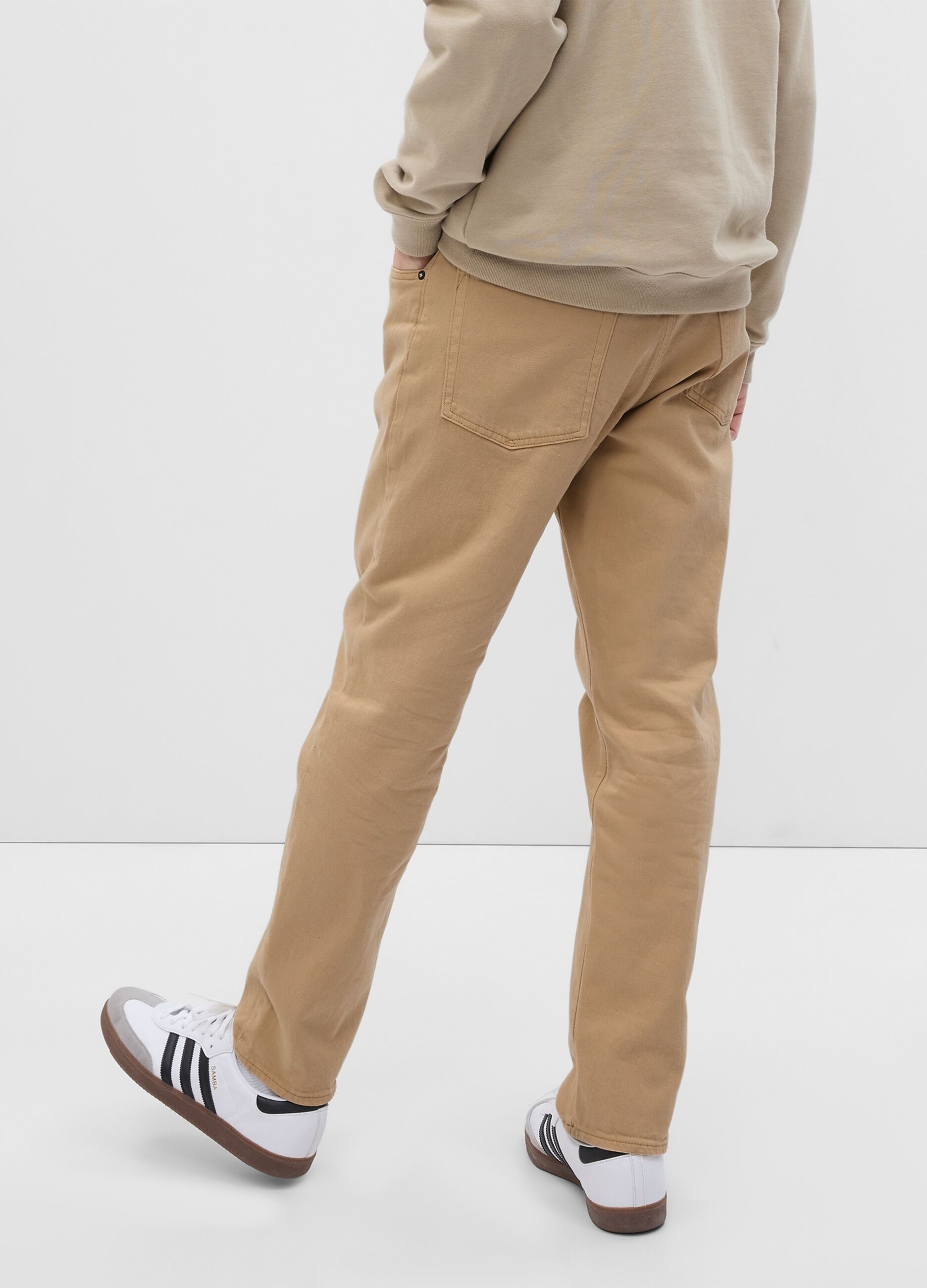 Slim fit stretch trousers_1