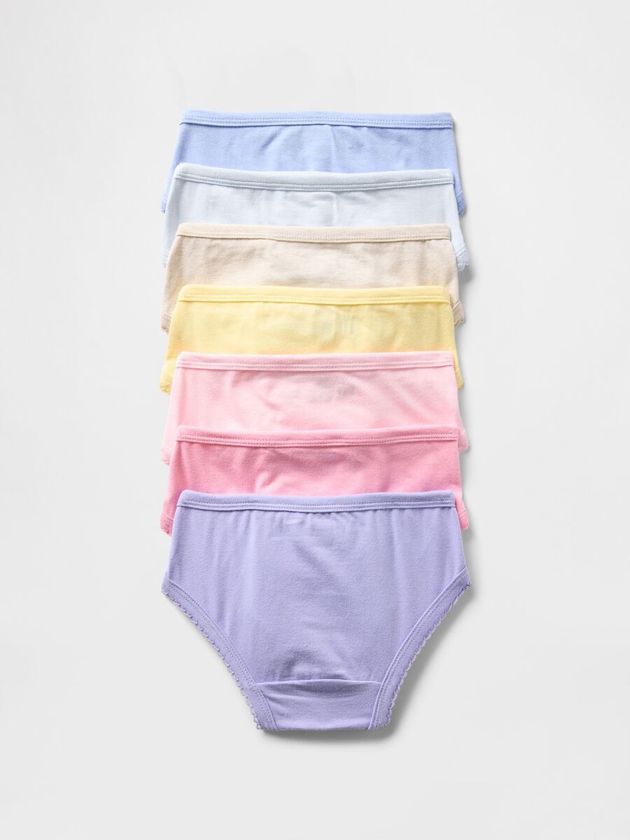 Slip multicolor in cotone elasticizzato per bimba Bimba_1