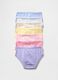 Multipack di sette slip in cotone elasticizzato_1