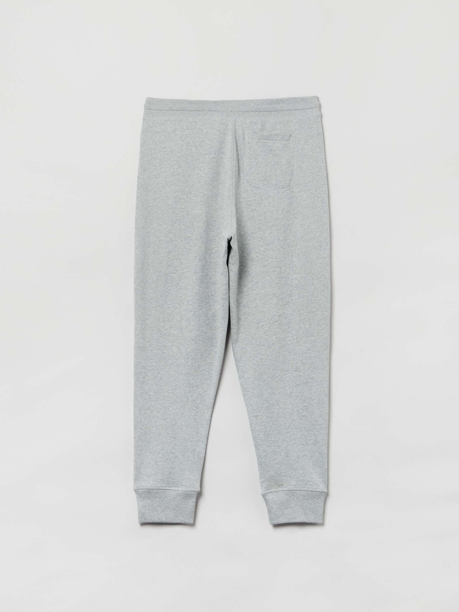Joggers in French Terry con ricamo logo_1