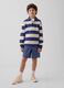 Shorts in cotone elasticizzato_0
