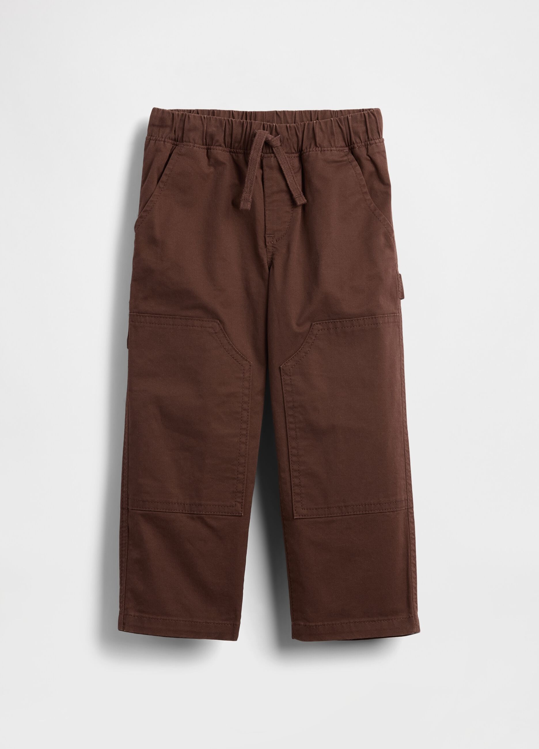Brown Stretch Trousers for Boys