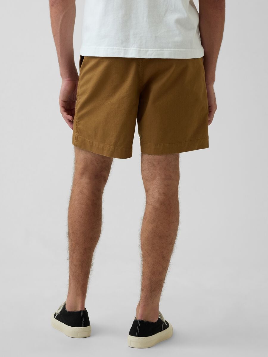 Stretch cotton shorts Man_2