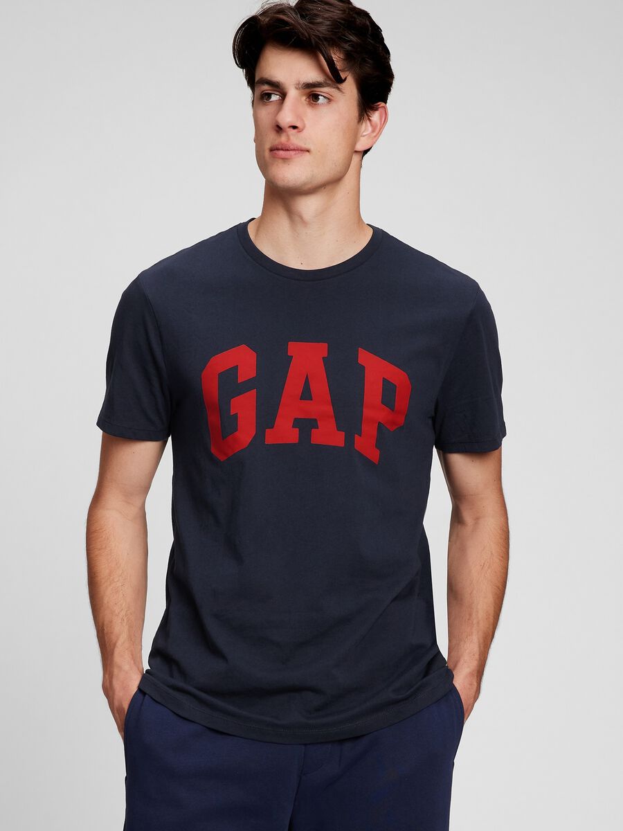 Bipack t-shirt con stampa logo Uomo_0