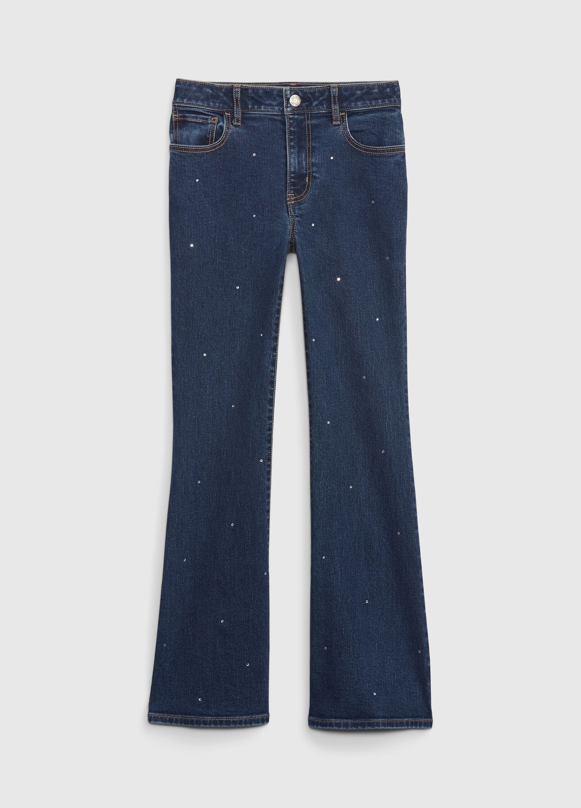 Jeans anni 90 best sale flare con strappi