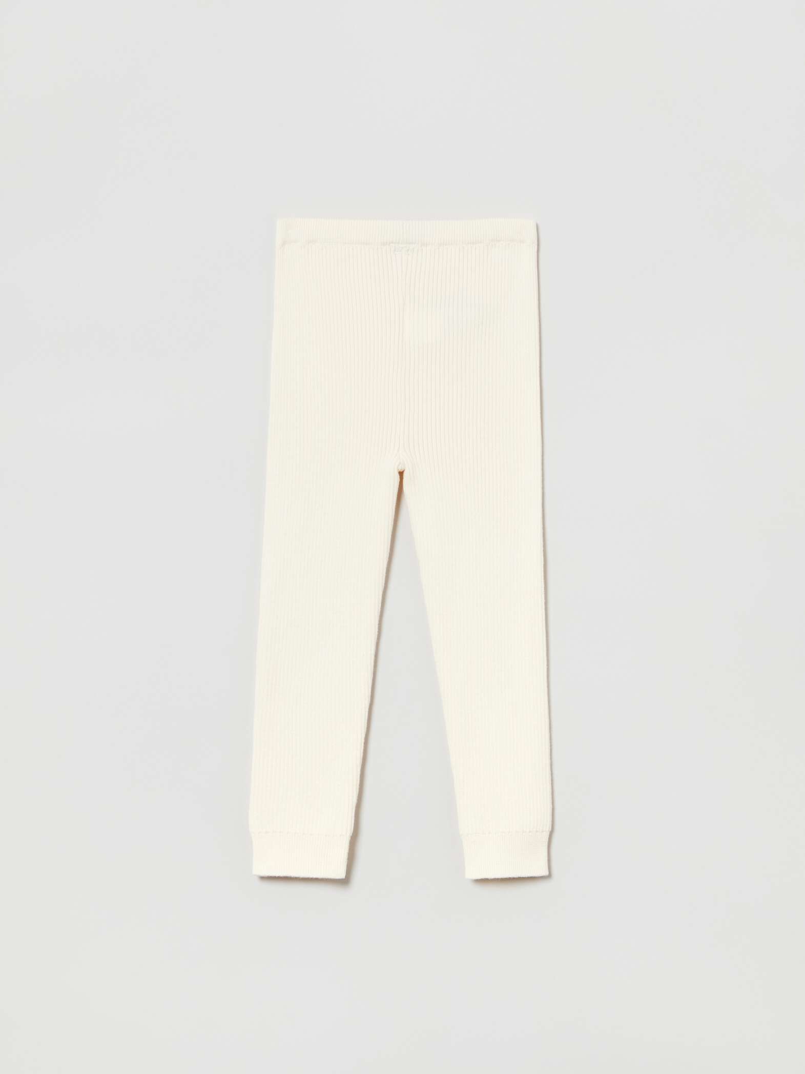 Ribbed cotton leggings_1