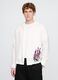 Camicia in lino con ricamo floreale_0