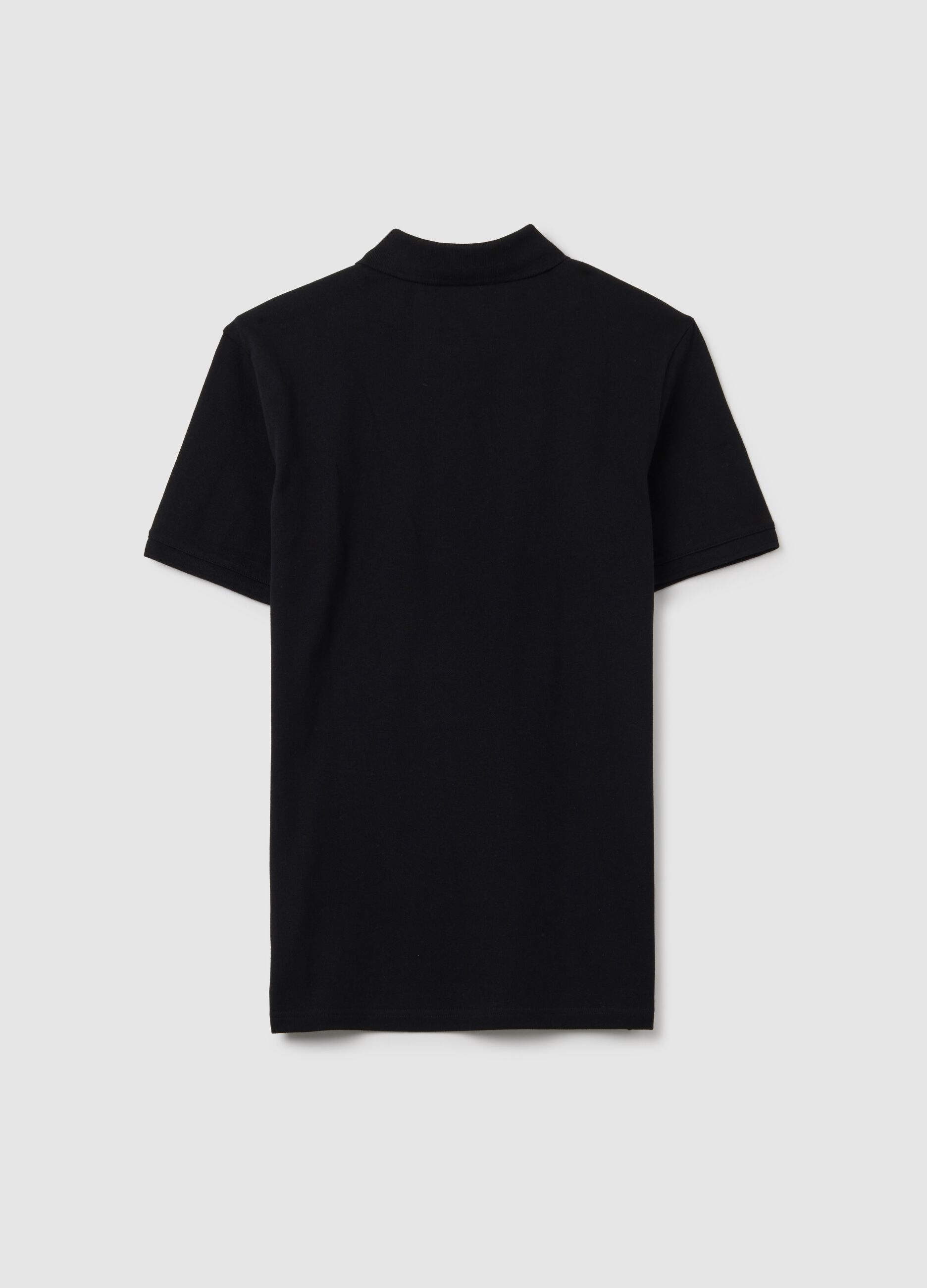 Polo in piquet con logo