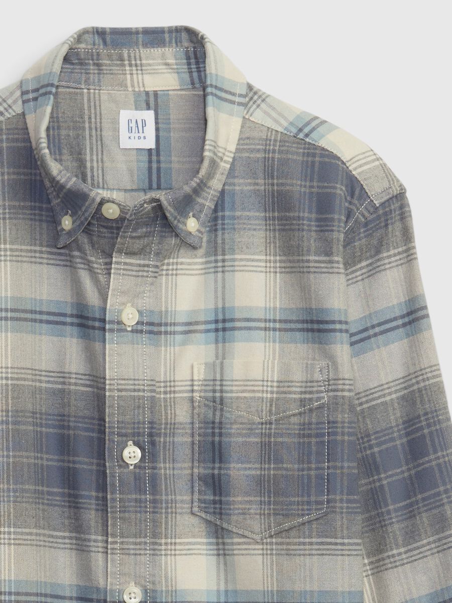 Oxford cotton shirt Boy_2