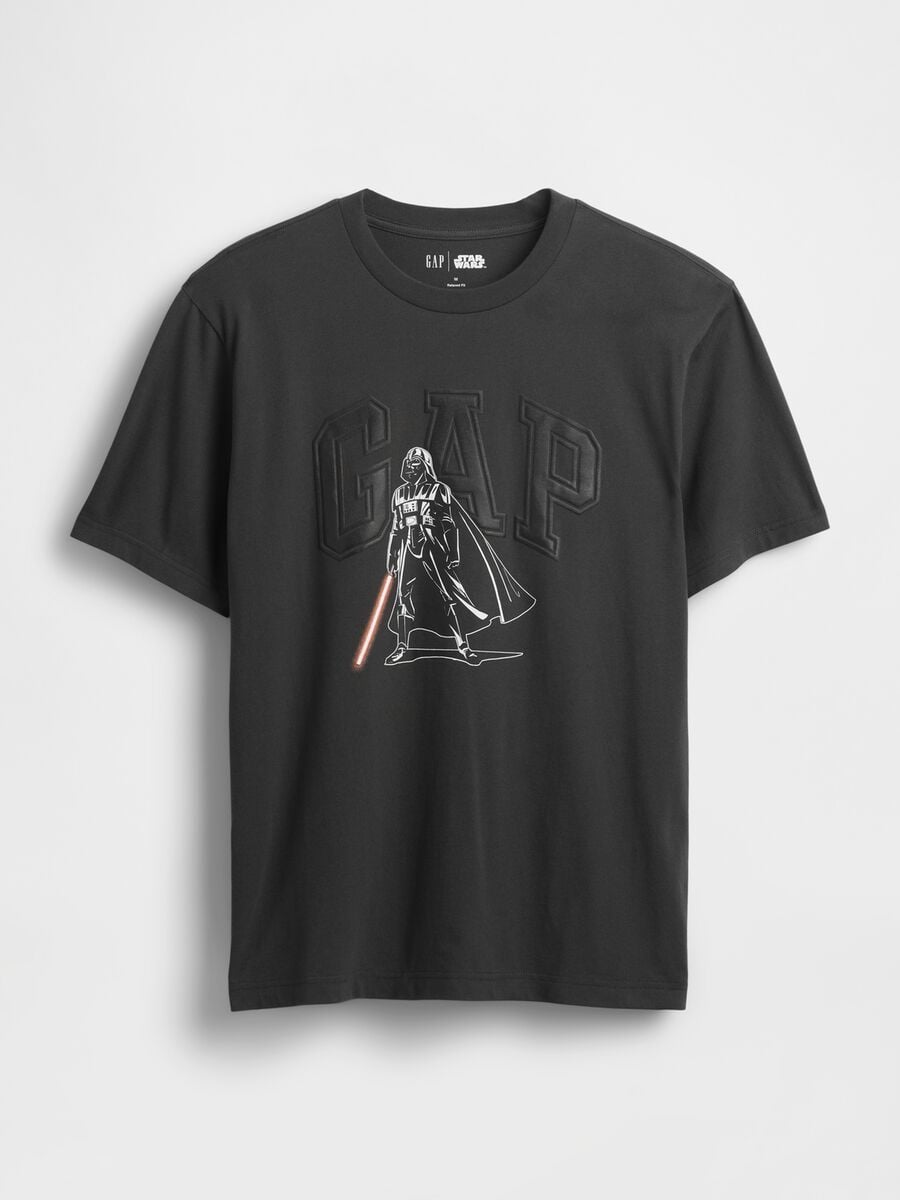T-shirt a maniche corte in cotone con logo GAP Uomo_3