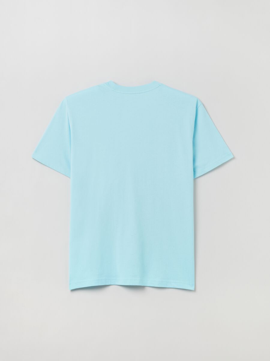 Cotton T-shirt with round neck Man_2