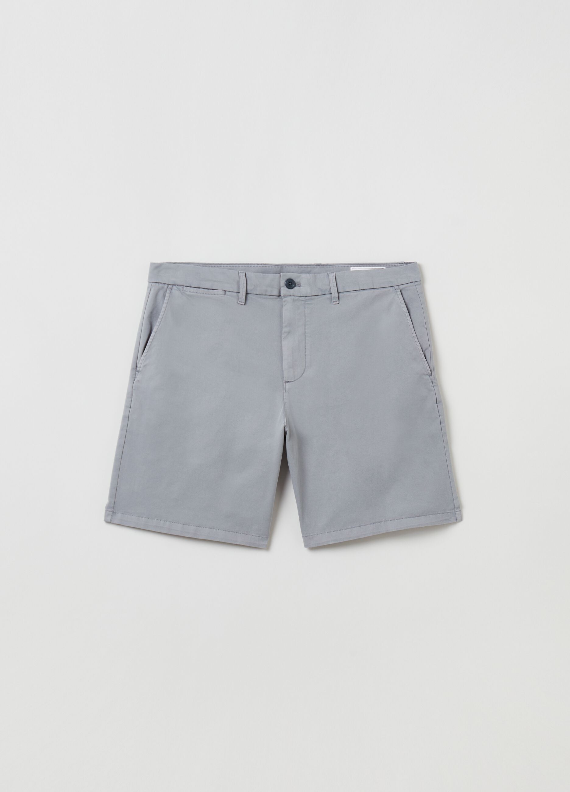 Shorts in cotone stretch_1