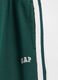 Green knitted trousers for children_4