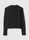 T-shirt a maniche lunghe mock neck _2