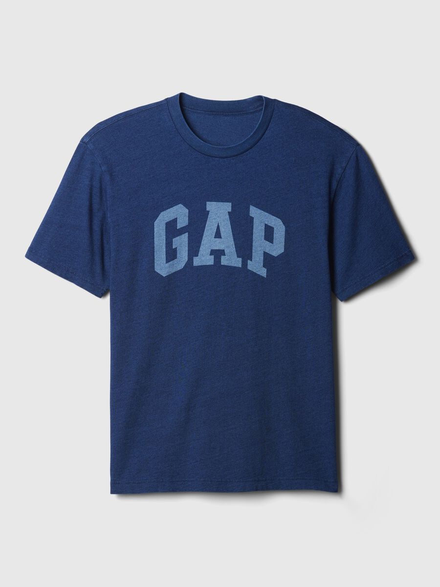 T-shirt relaxed fit con stampa logo Uomo_3