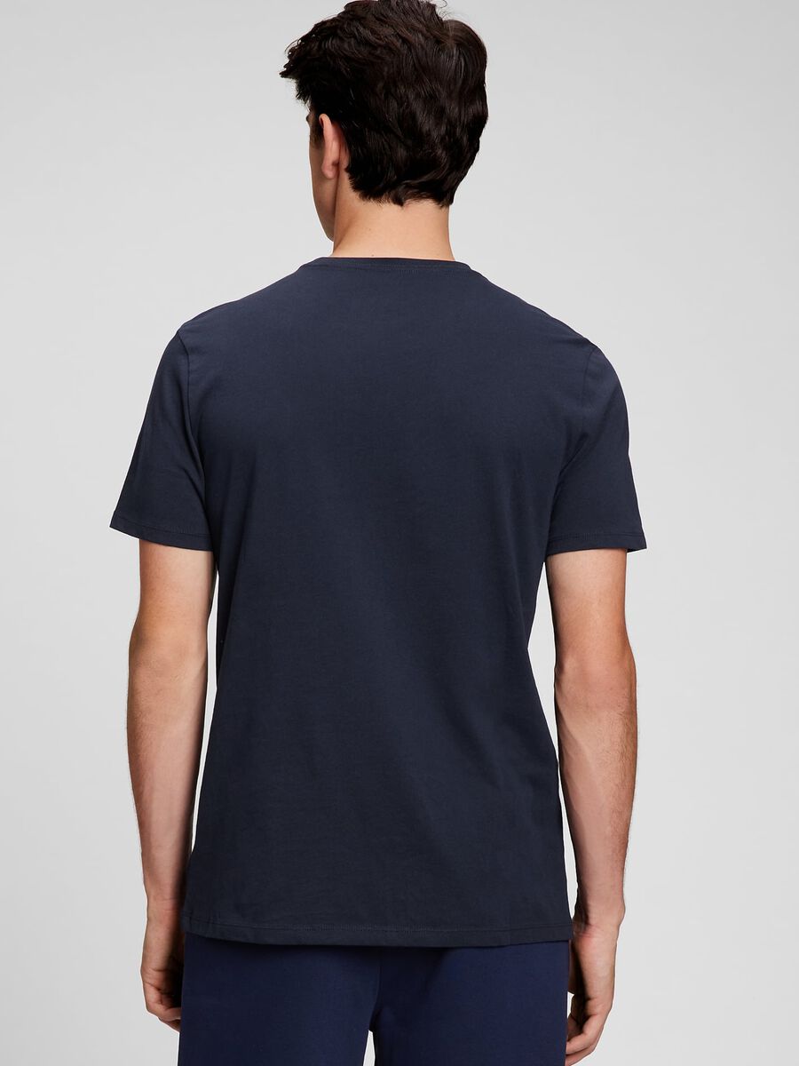 Bipack t-shirt in cotone con logo Uomo_2