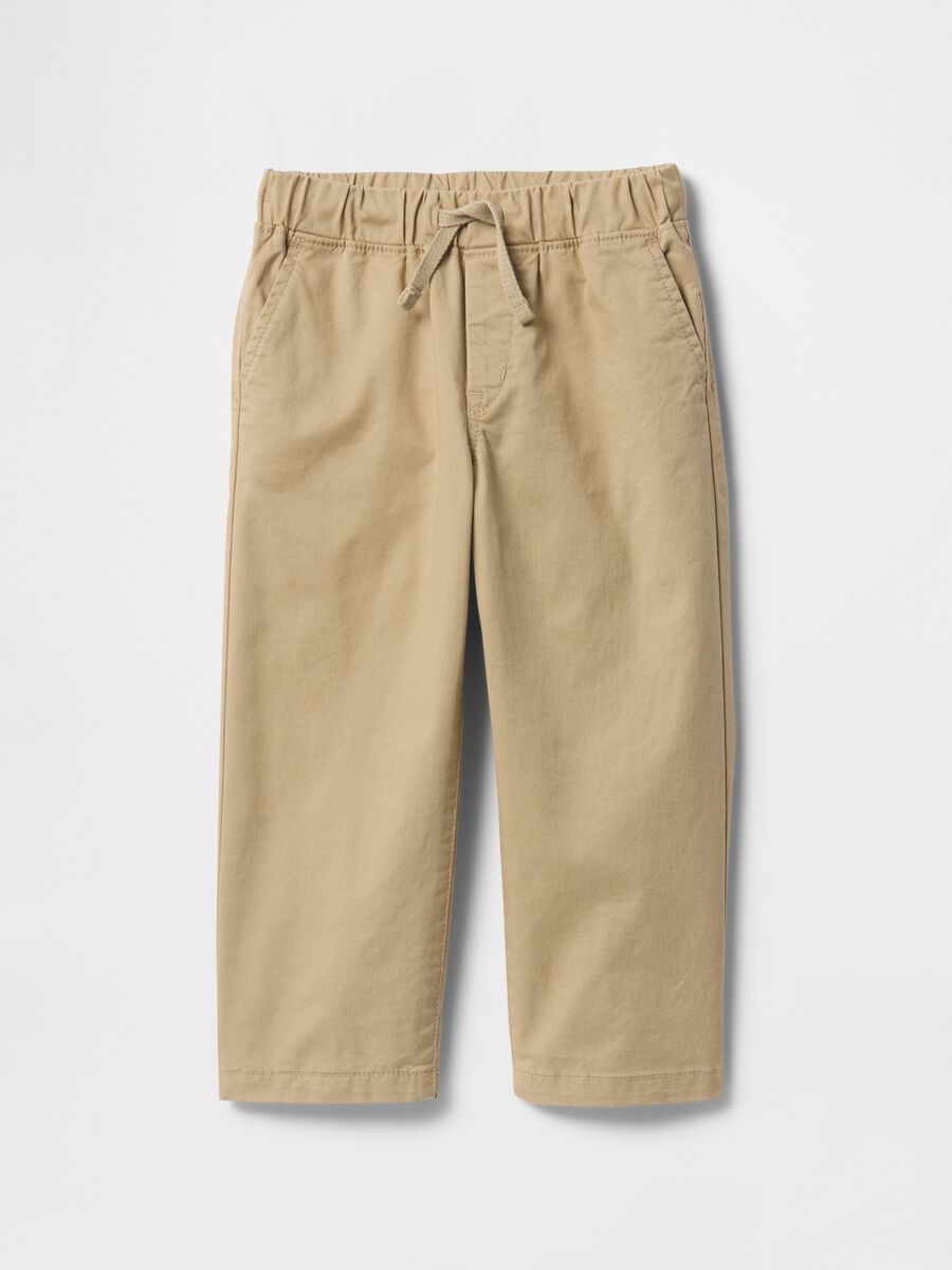 Pantaloni con coulisse e tasche Bimbo_1