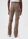 Pantalone straight a vita alta in corduroy_2