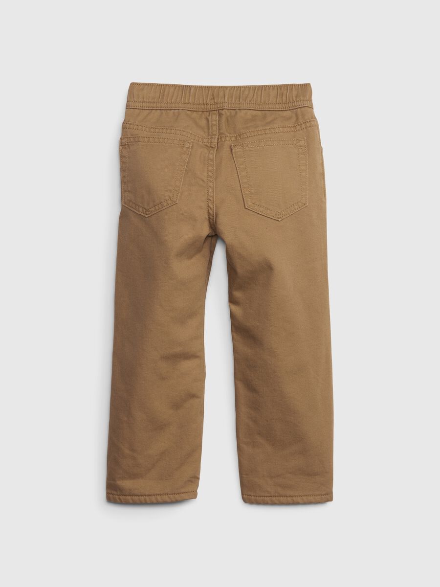 Five-pocket joggers in cotton_1