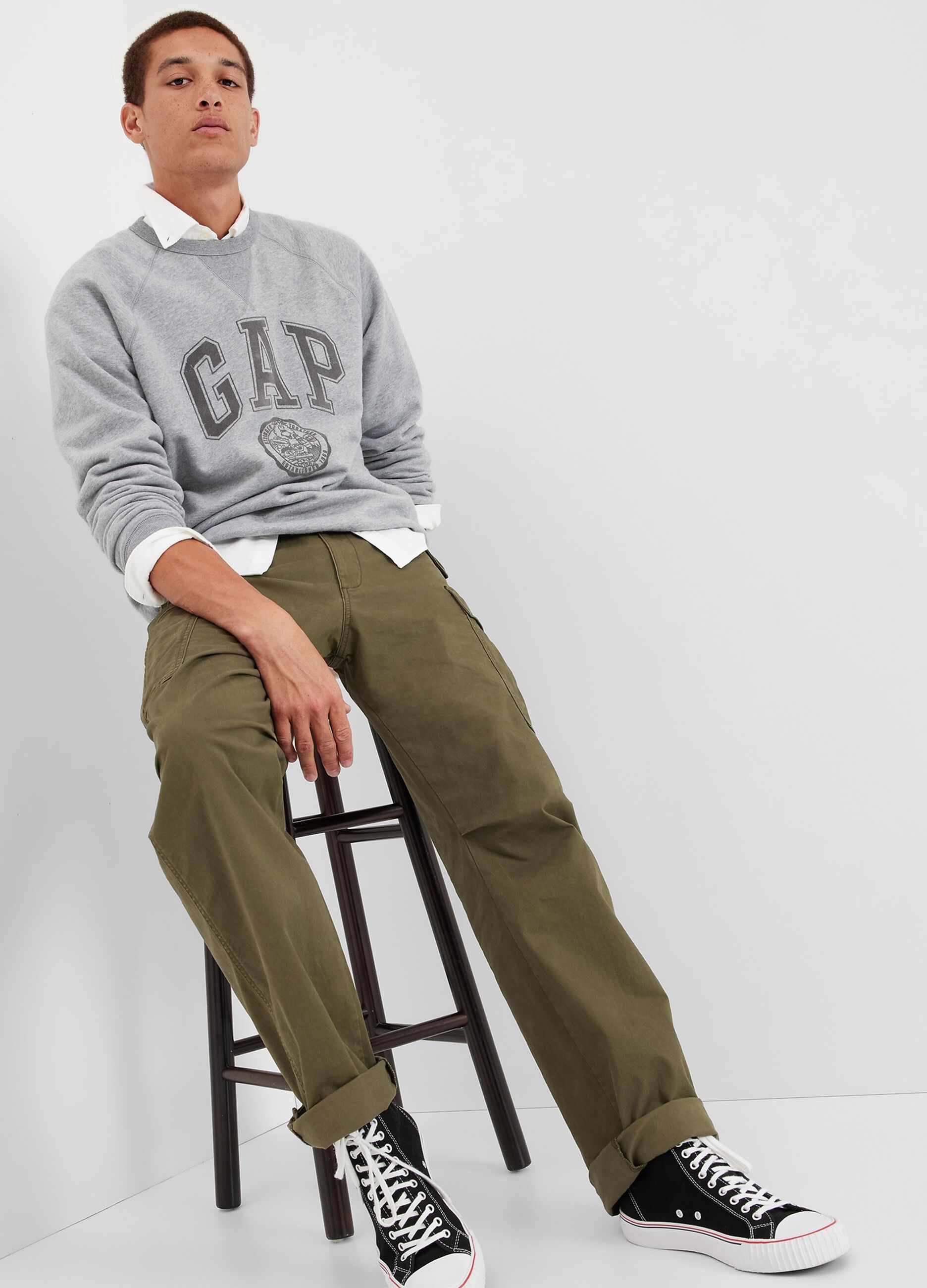 Cargo pantaloni uomo sale