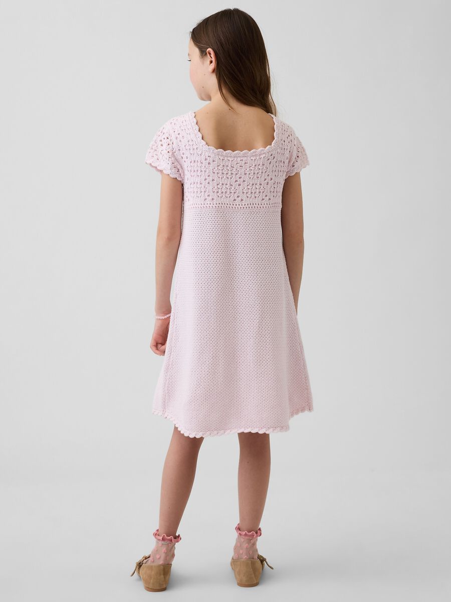Pure cotton broderie dress Girl_1