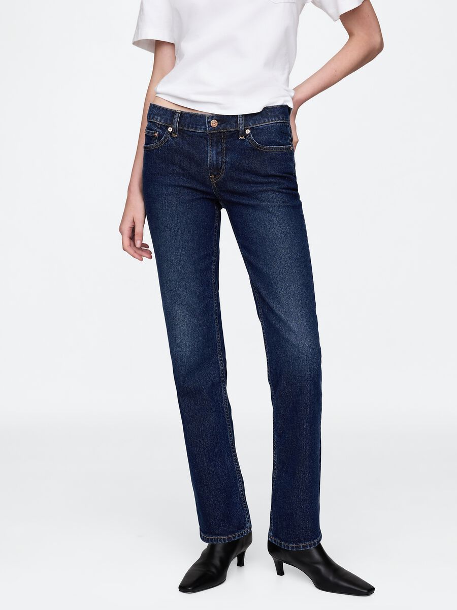 Stretchable Blue Denim Trousers Woman_1
