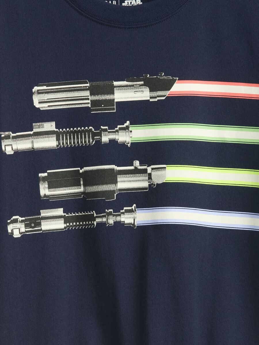 T-shirt girocollo Star Wars con spade laser Boy_2
