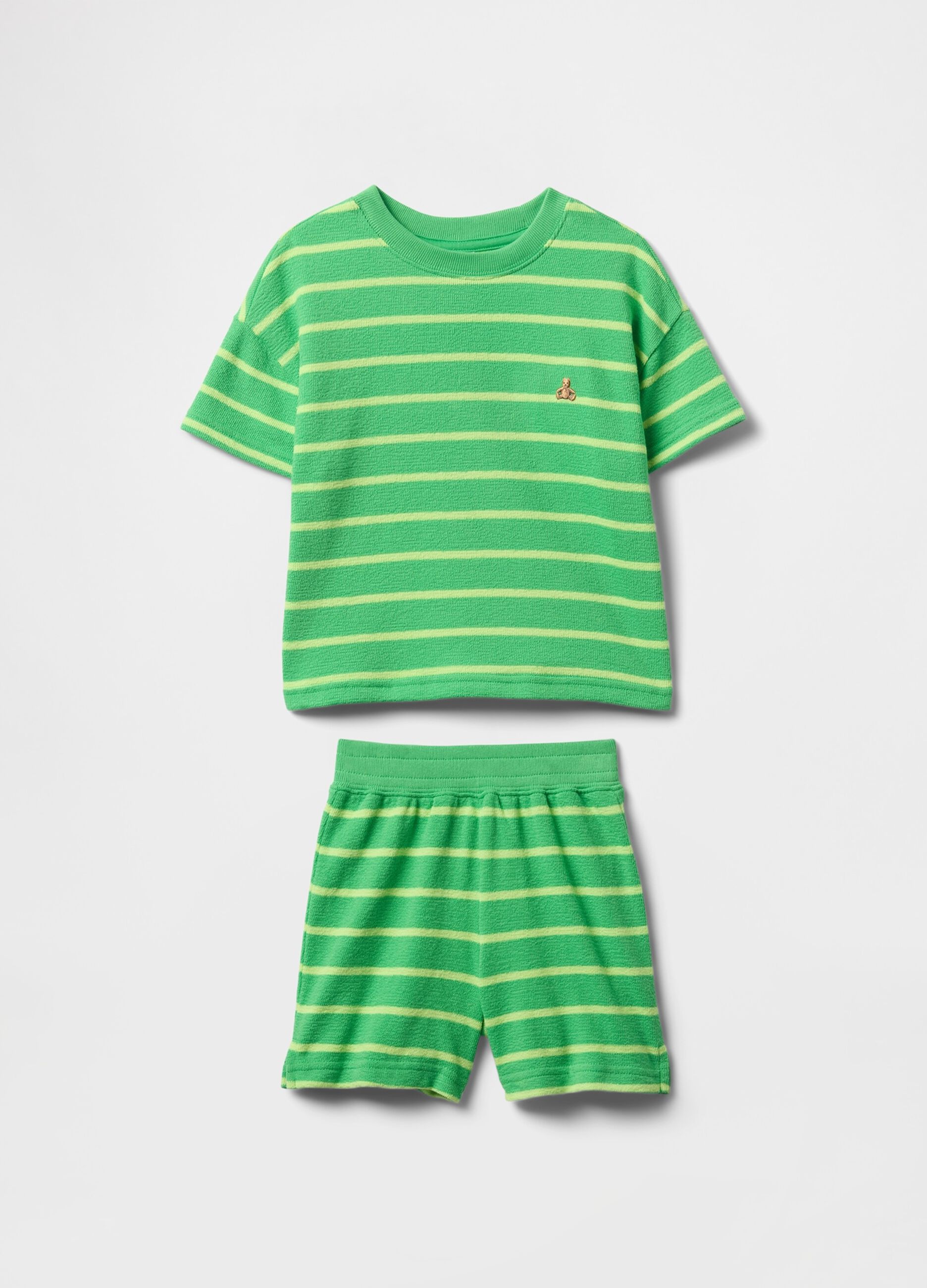 Set verde rigato GAP Kids_1