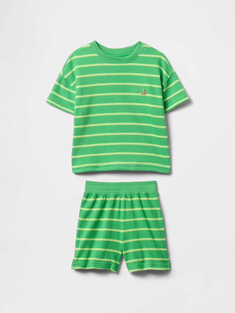 Set verde rigato GAP Kids Bimbo_1