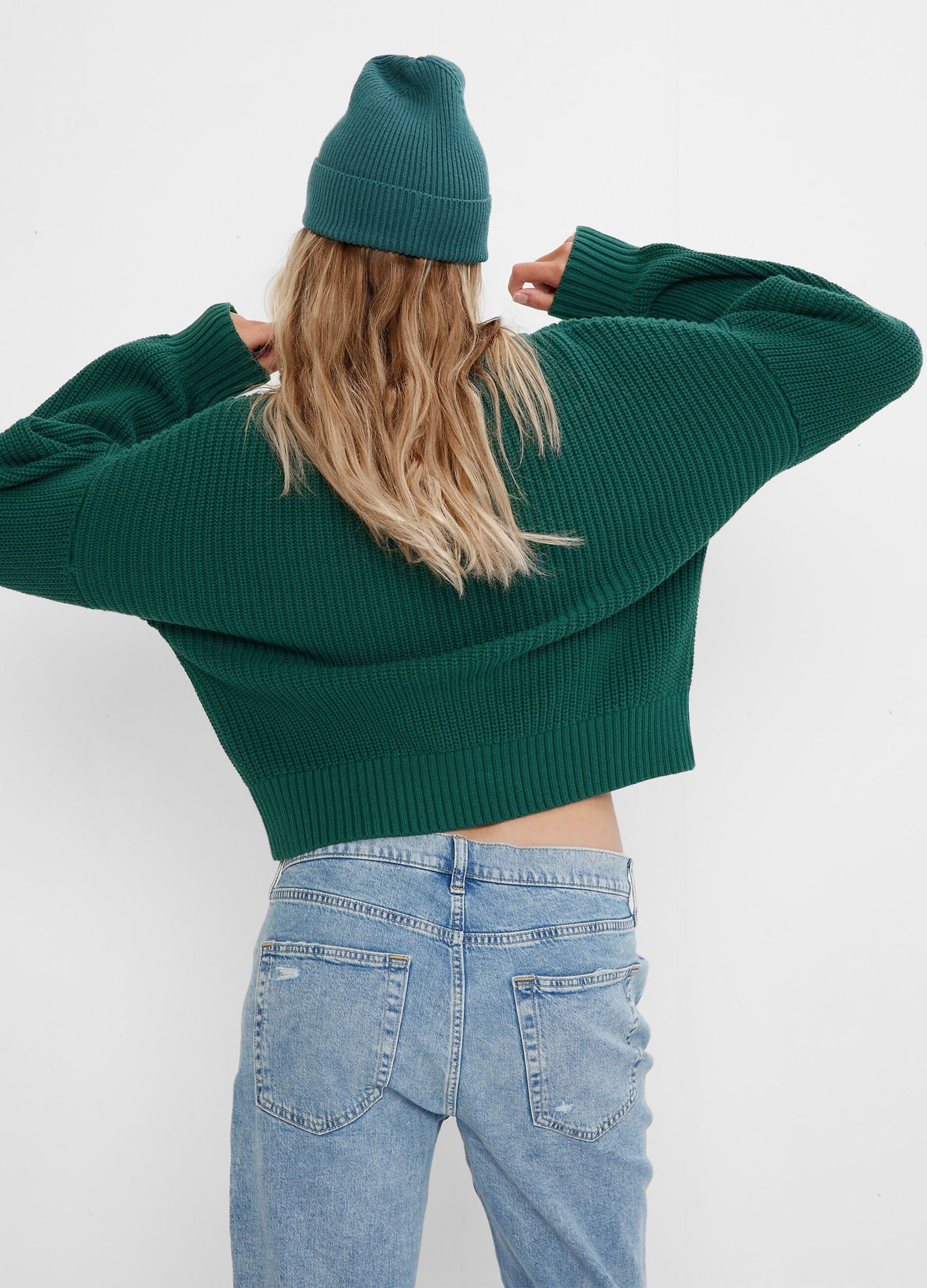 Pullover oversize con taschino_1