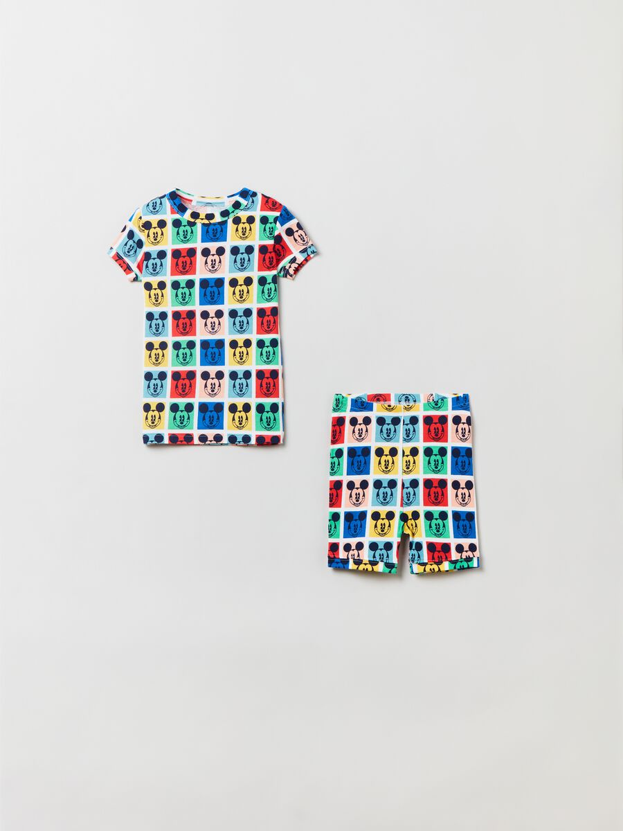Cotton pyjamas with Mickey Mouse print Newborn_0