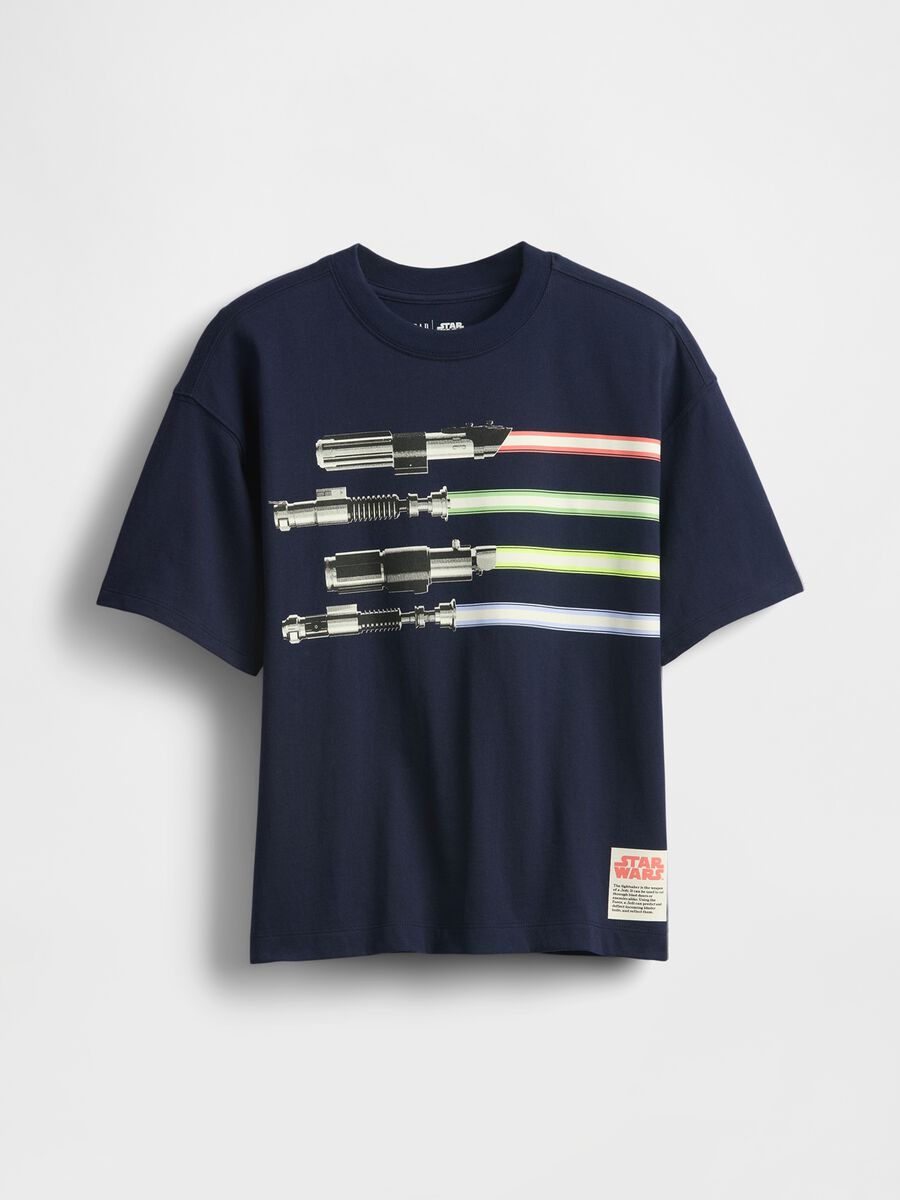 T-shirt girocollo Star Wars con spade laser Boy_0