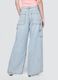 Jeans a gamba larga in misto cotone e Lyocell_2