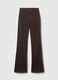 Pantalone flare fit a vita alta in corduroy_7