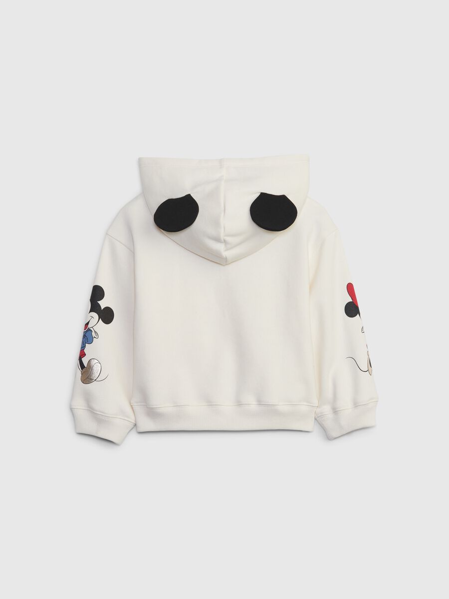 Sweatshirt with hood and Disney Mickey and Minnie Mouse print Newborn Boy_1