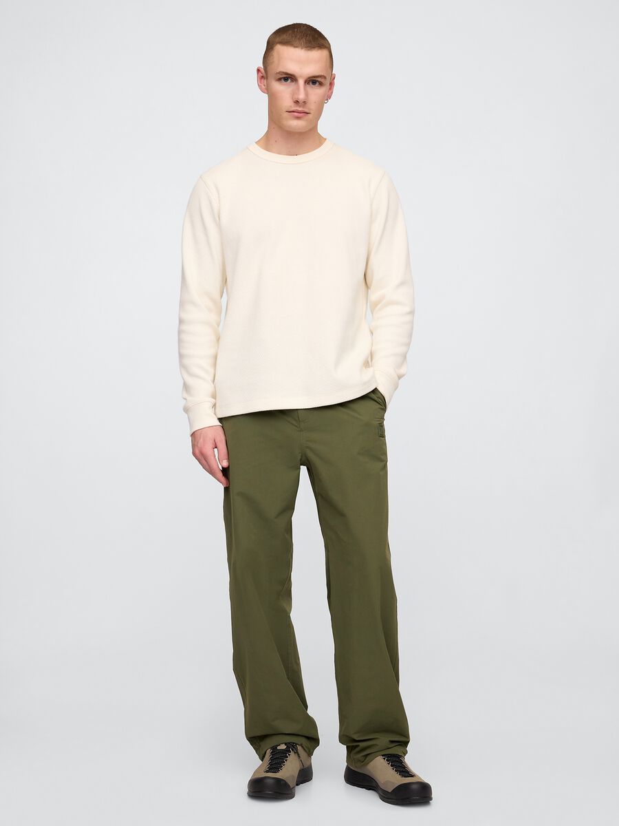 Pantaloni regular verdi Gap Uomo_0