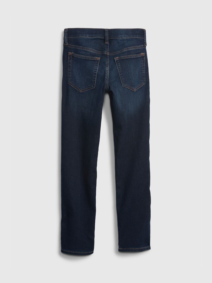 Slim-fit jeans with discolouring Boy_1