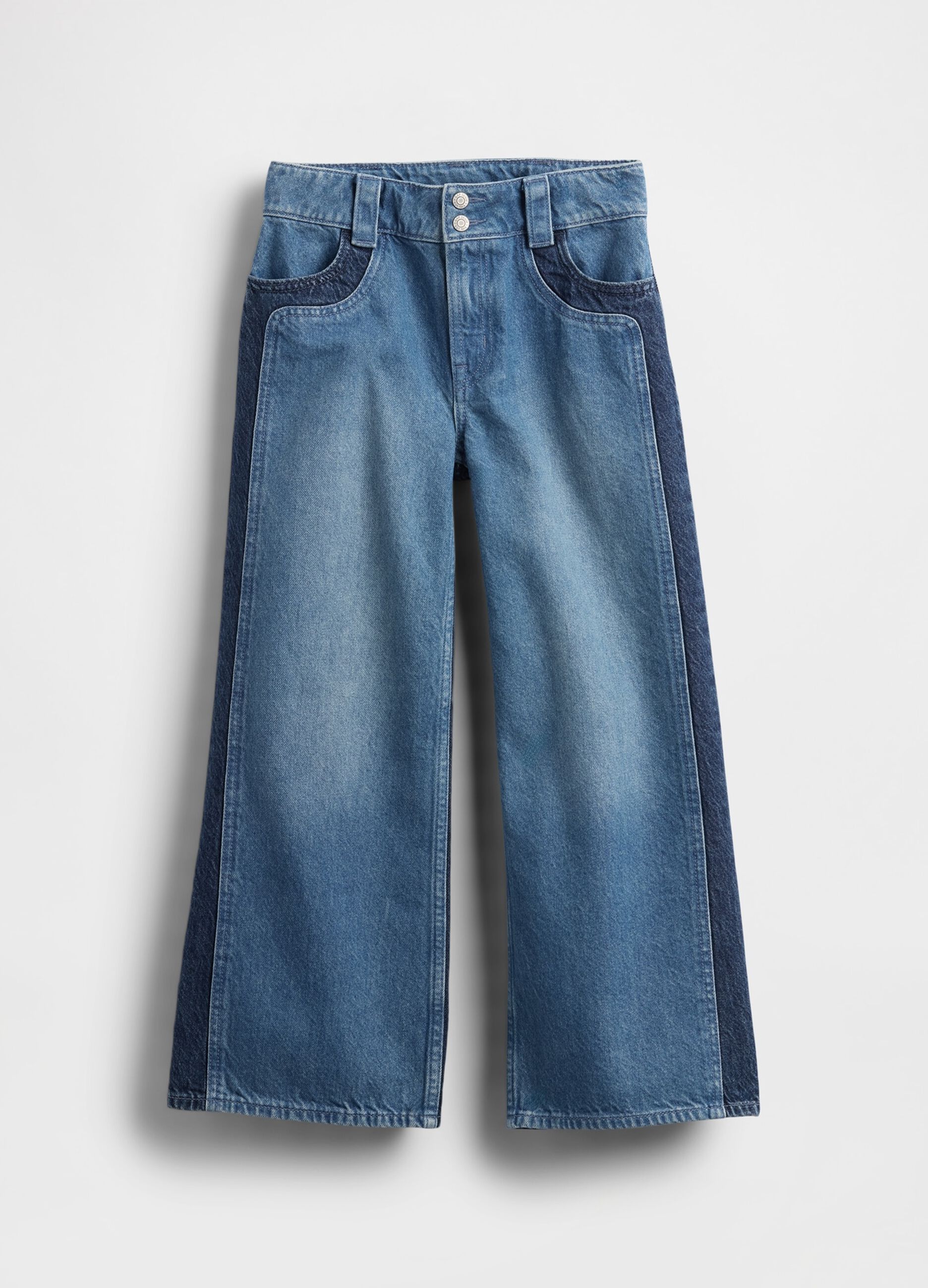 Pantaloni denim in cotone_4