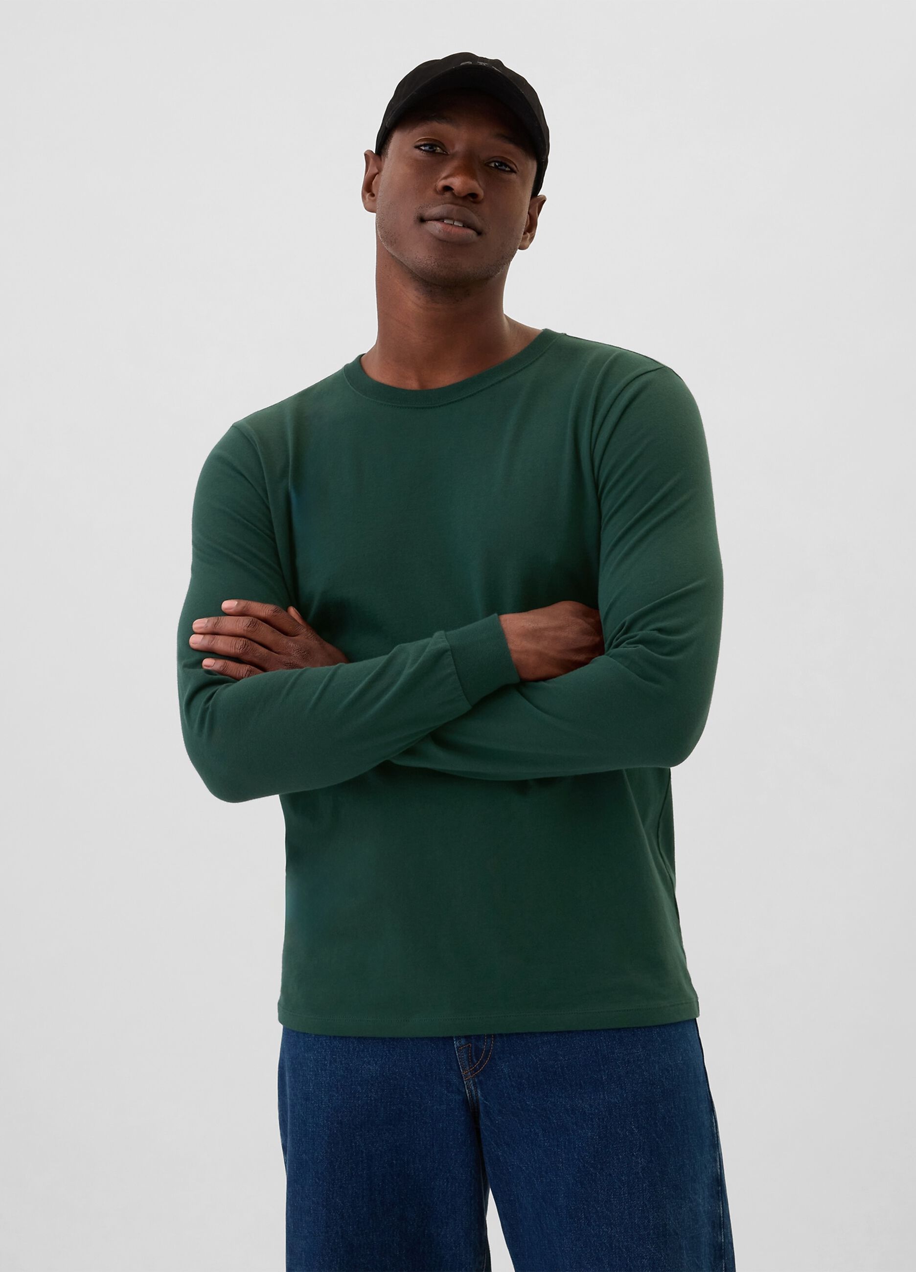 T Shirt a Maniche Lunghe da Uomo GAP Italia