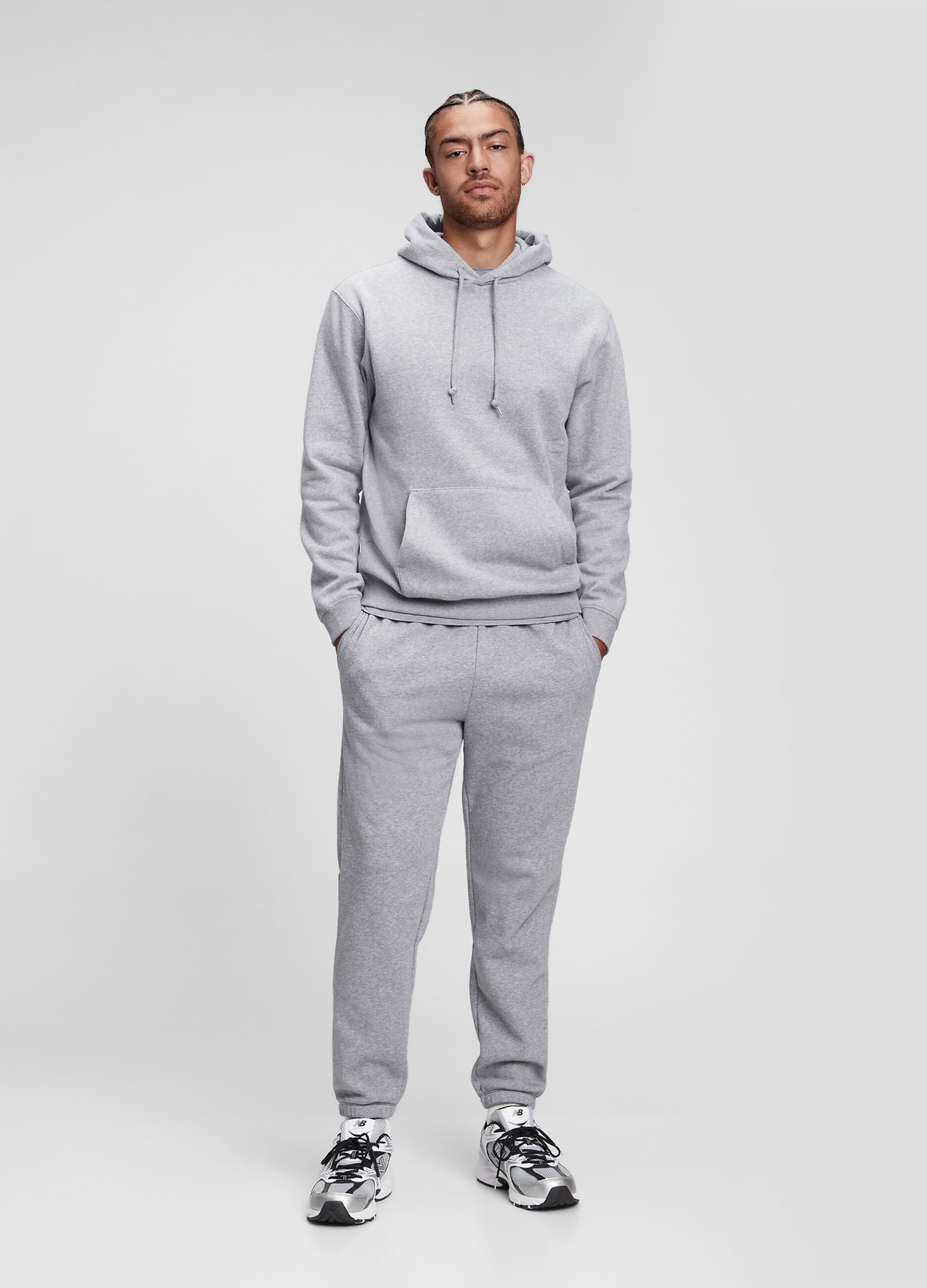 Joggers in felpa mélange