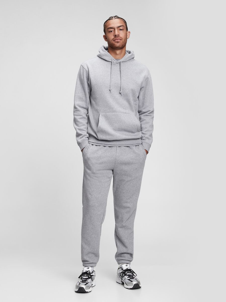 Mélange plush joggers Man_0