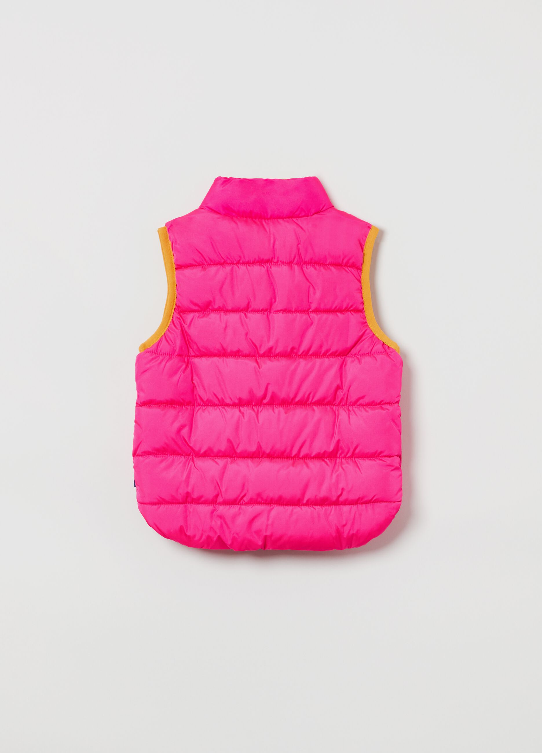 Gilet trapuntato full-zip_1