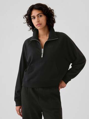 Felpa half-zip con ricamo logo_0