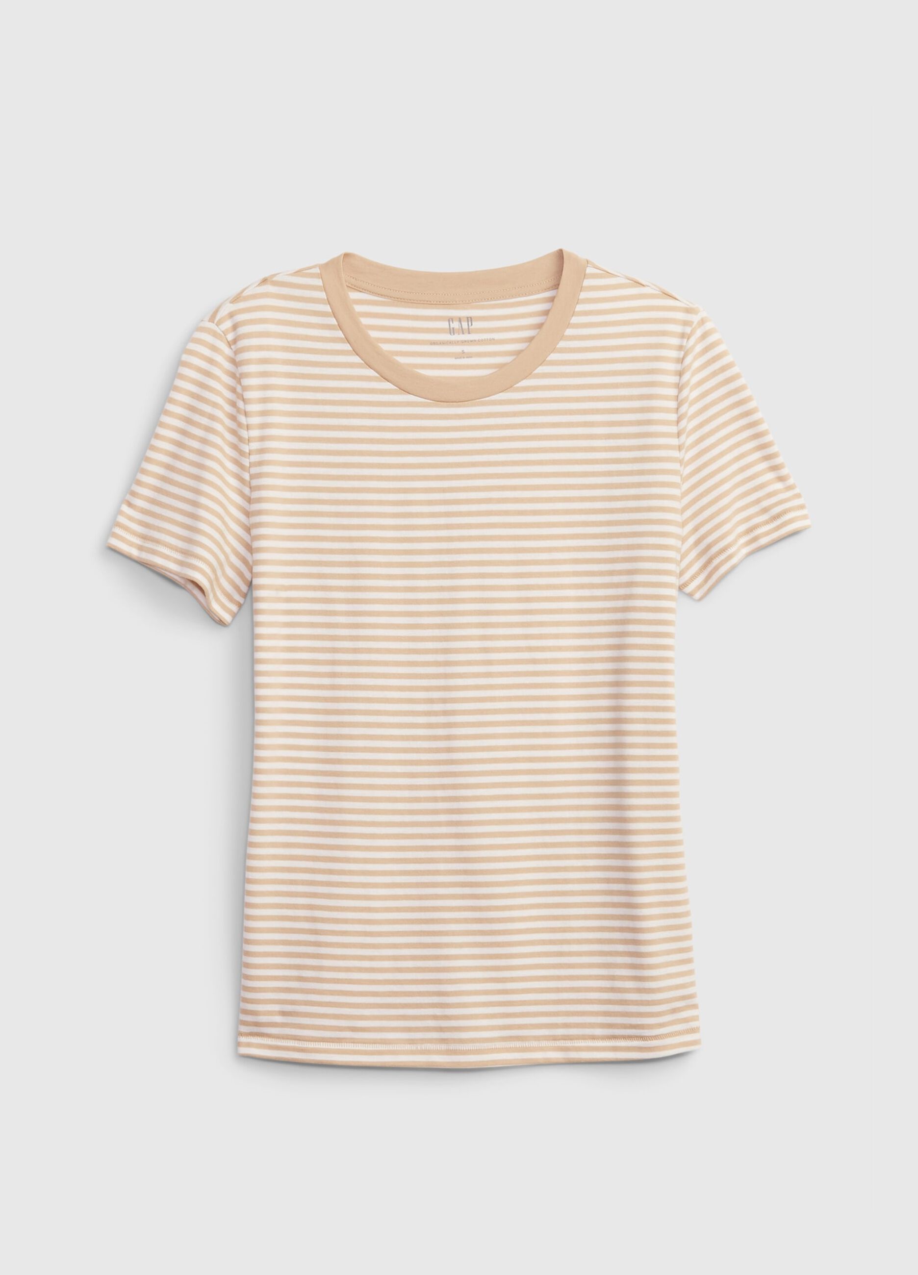 Organic cotton T-shirt with pattern