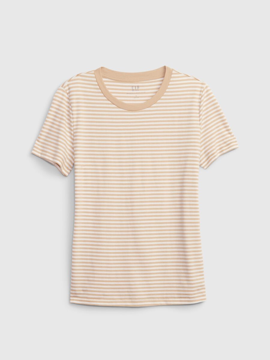 Organic cotton T-shirt with pattern Woman_5