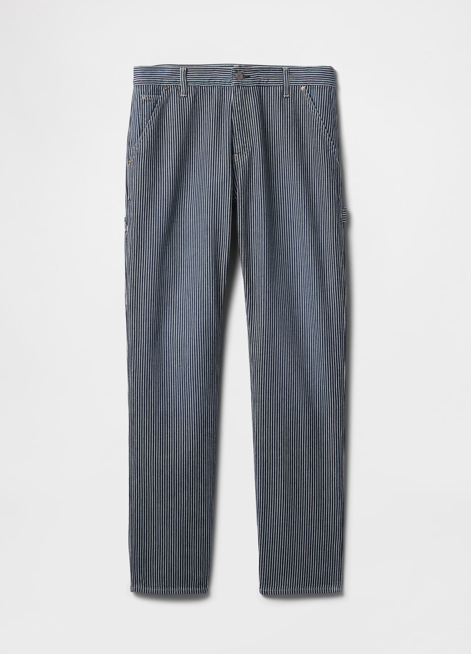 Jeans a righe in lyocell e cotone Gap_6